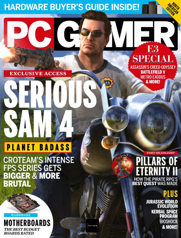 PC Gamer US   Issue 308, September 2018 cover